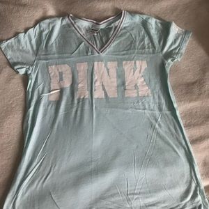 Light blue t-shirt from PINK